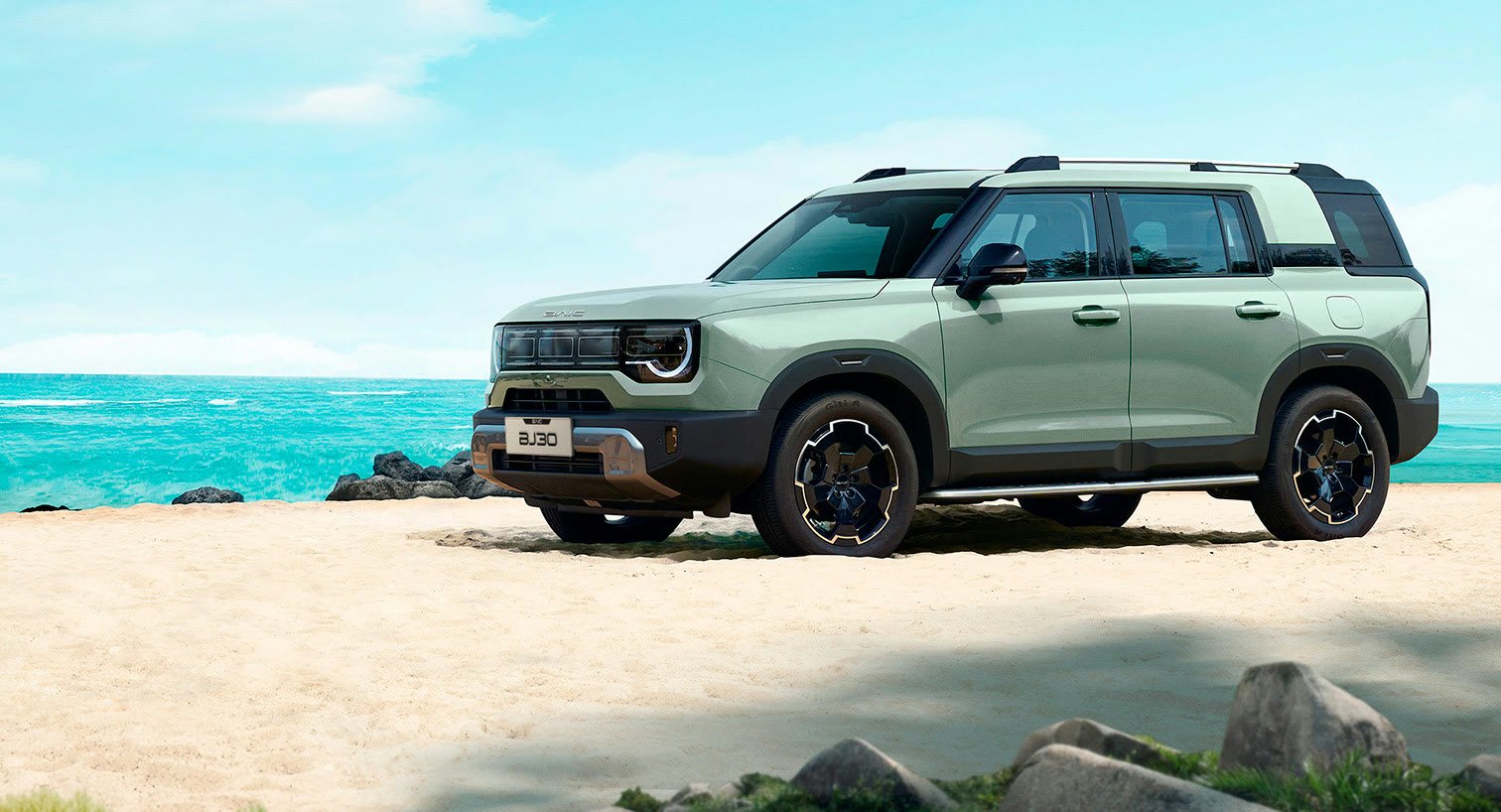 BAIC BJ30 híbrido 4x4: el SUV todoterreno con 1.000 km de autonomía ya tiene precio en Chile