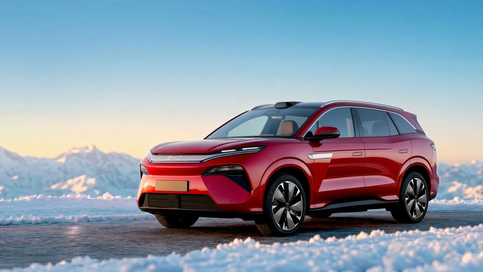 BYD Atto 8: SUV eléctrico de siete plazas que carga del 10 al 97% en 9 minutos